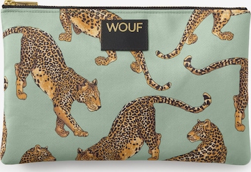 Beauty case 'Daily' di Wouf in verde: frontale