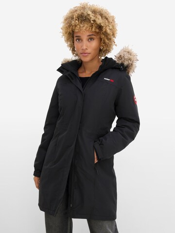 Cappotto di mezza stagione di bonprix in nero: frontale