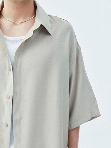 VAMOS CLO Comfort fit Overhemd 'Salinas' in Beige