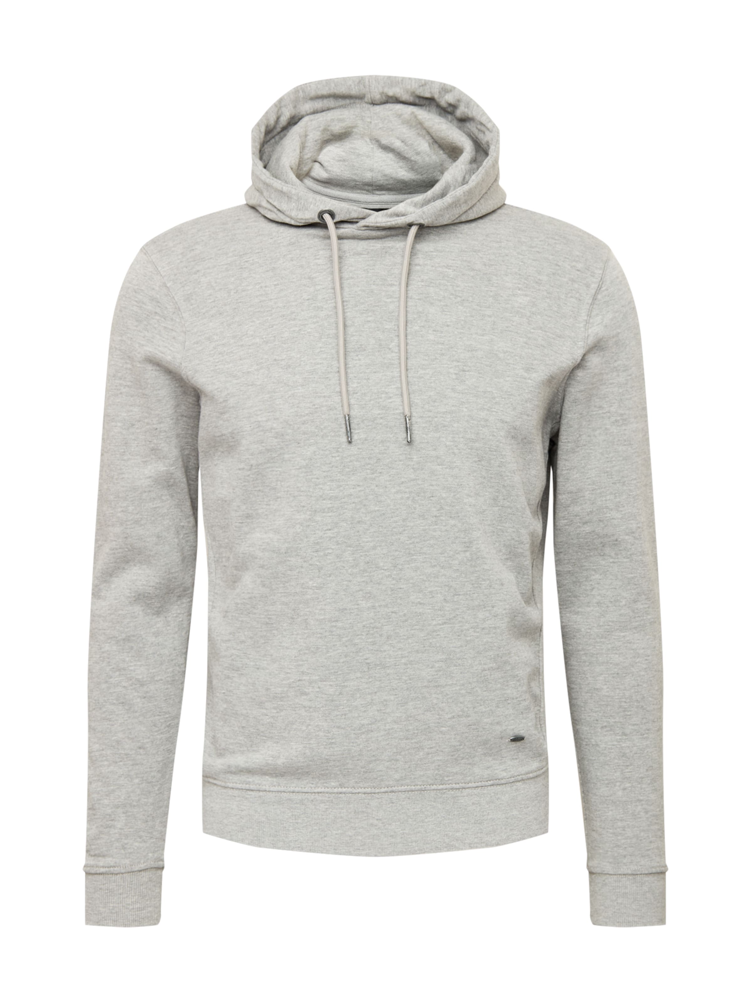 Petrol Industries Sweatshirt 'Essential' in Grijs: voorkant