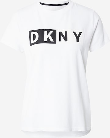 DKNY Performance Koszulka funkcyjna w kolorze biały: przód