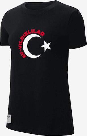 NIKE Toiminnallinen paita värissä musta: etupuoli