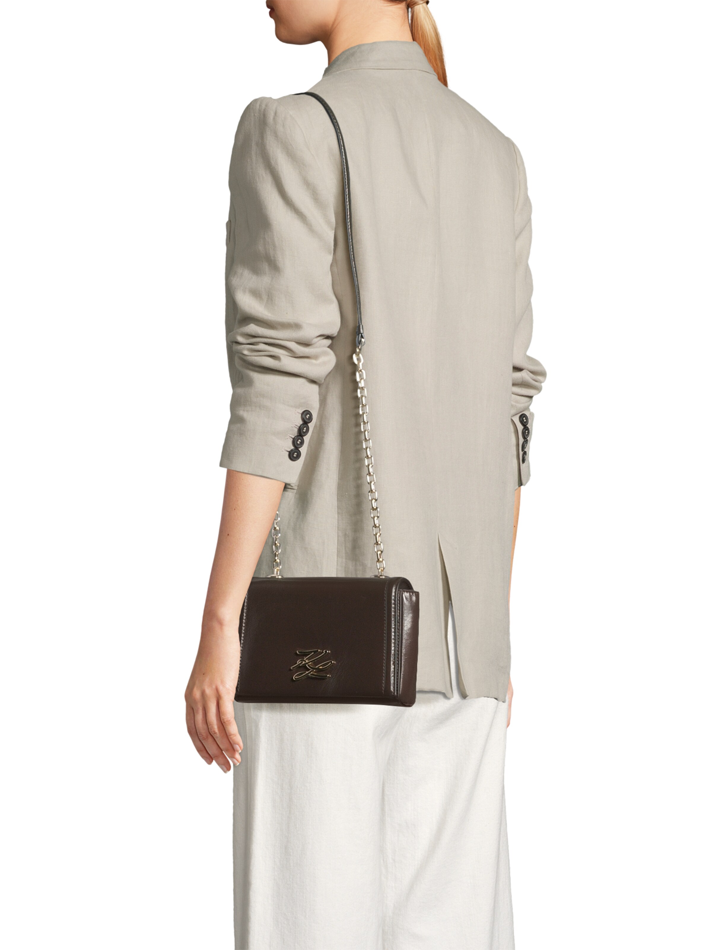 Karl Lagerfeld Õlakott, värv pruun