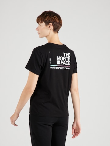 THE NORTH FACE Functioneel shirt 'FOUNDATION' in Zwart