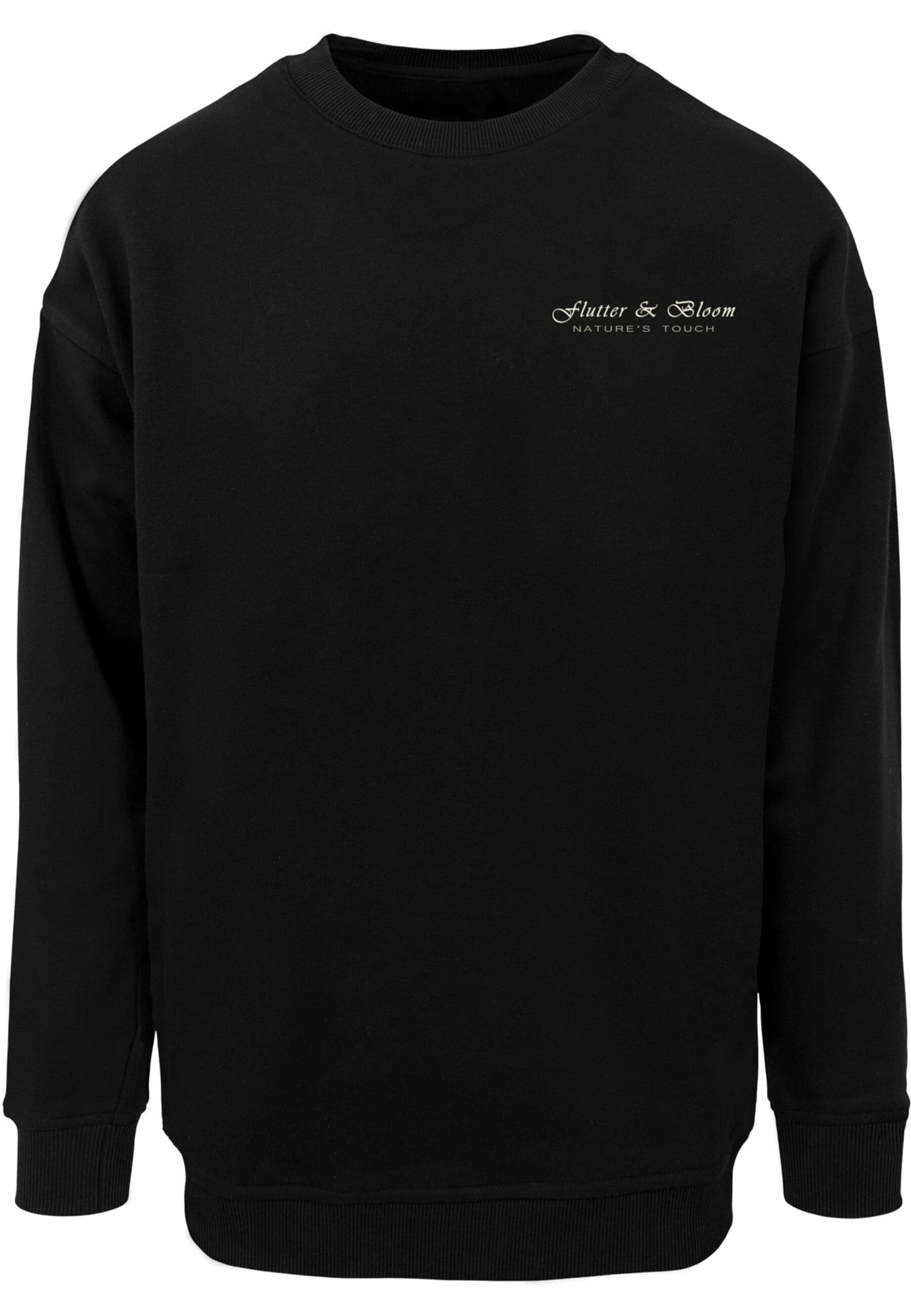 Merchcode Sweatshirt in Schwarz: Vorderseite
