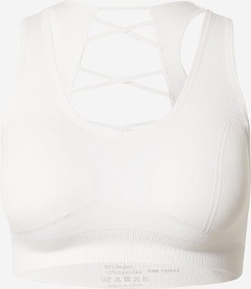Bally Bralette Sports bra 'MARIGOLD' in White: front