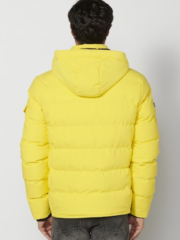 KOROSHI Winter Jacket in Yellow