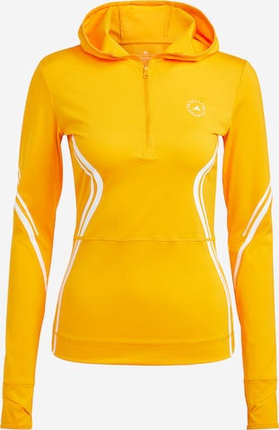 ADIDAS BY STELLA MCCARTNEY - Camisa funcionais 'Truepace Long' em laranja: frente