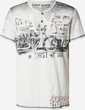 CAMP DAVIDMajica - siva boja: prednji dio