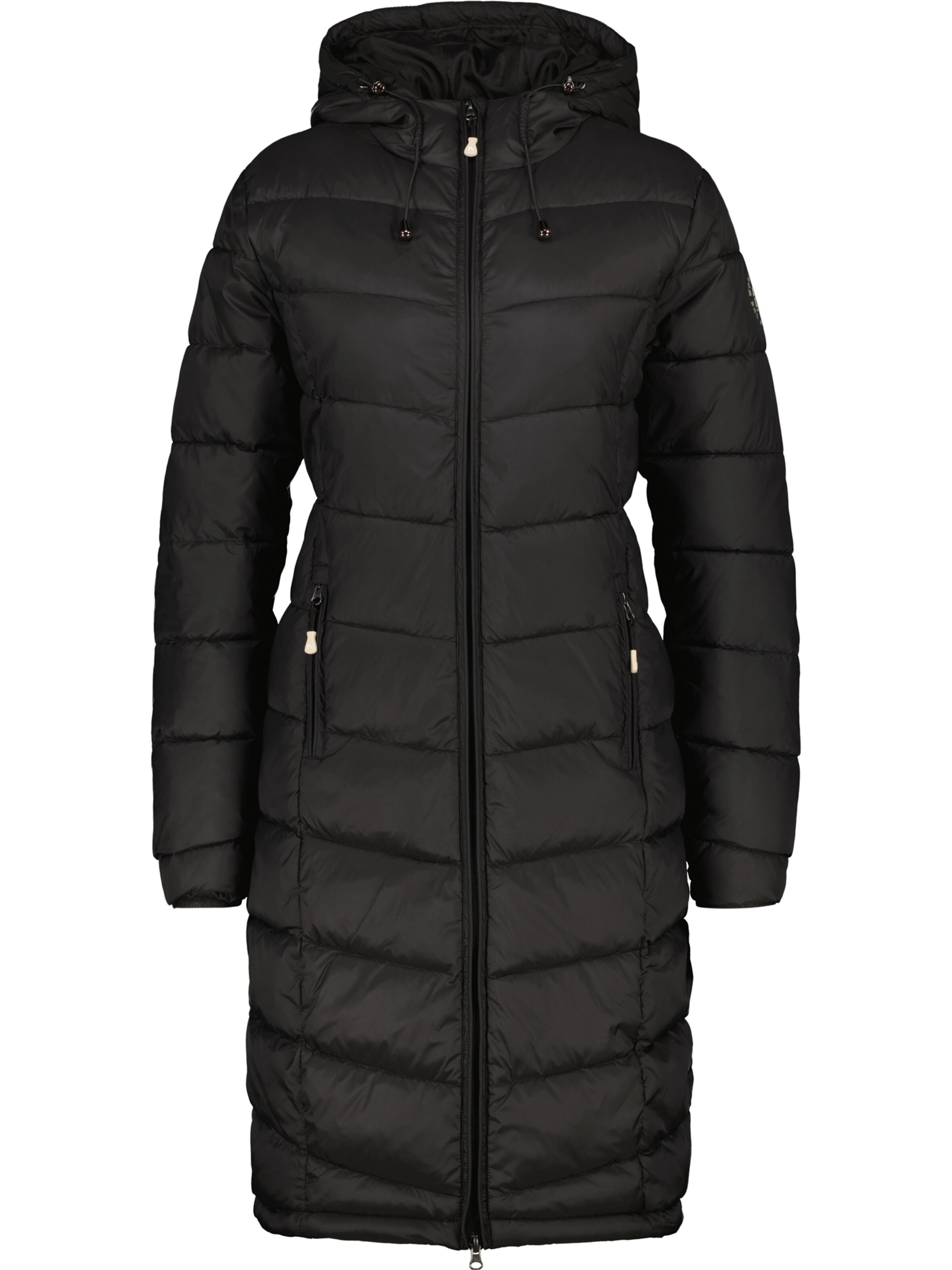 alife & kickin Zimný kabát 'FrancesAK' - Čierna: predná strana