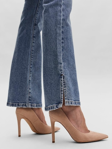 VERO MODA Flared Jeans 'Selma' in Blauw