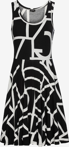 LAURA SCOTT Summer Dress in Black: front