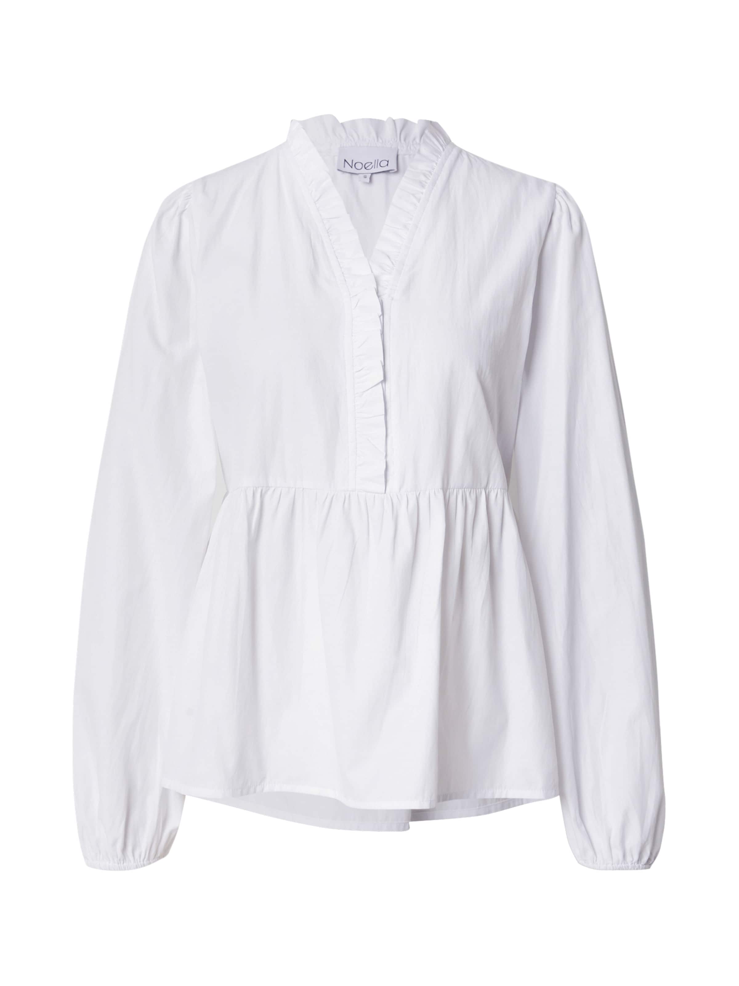 Noella Bluse 'Matti' i hvid: forside