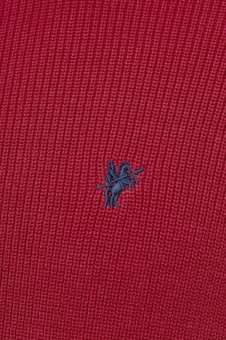 DENIM CULTURE Knit Cardigan 'BRANDON ' in Red