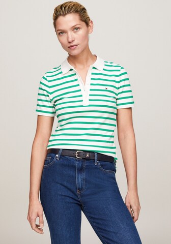 TOMMY HILFIGER Shirt '1985' in Groen: voorkant