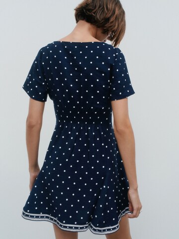 Next Платье-рубашка в Синий