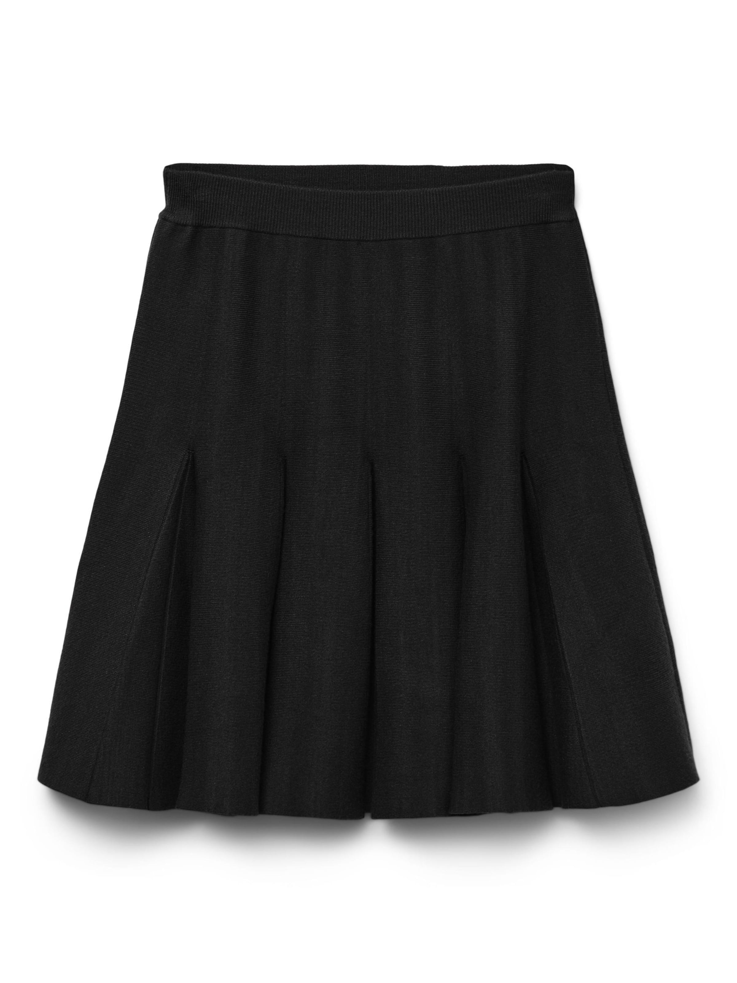 VERO MODA Rok 'Kristin' in Zwart: voorkant