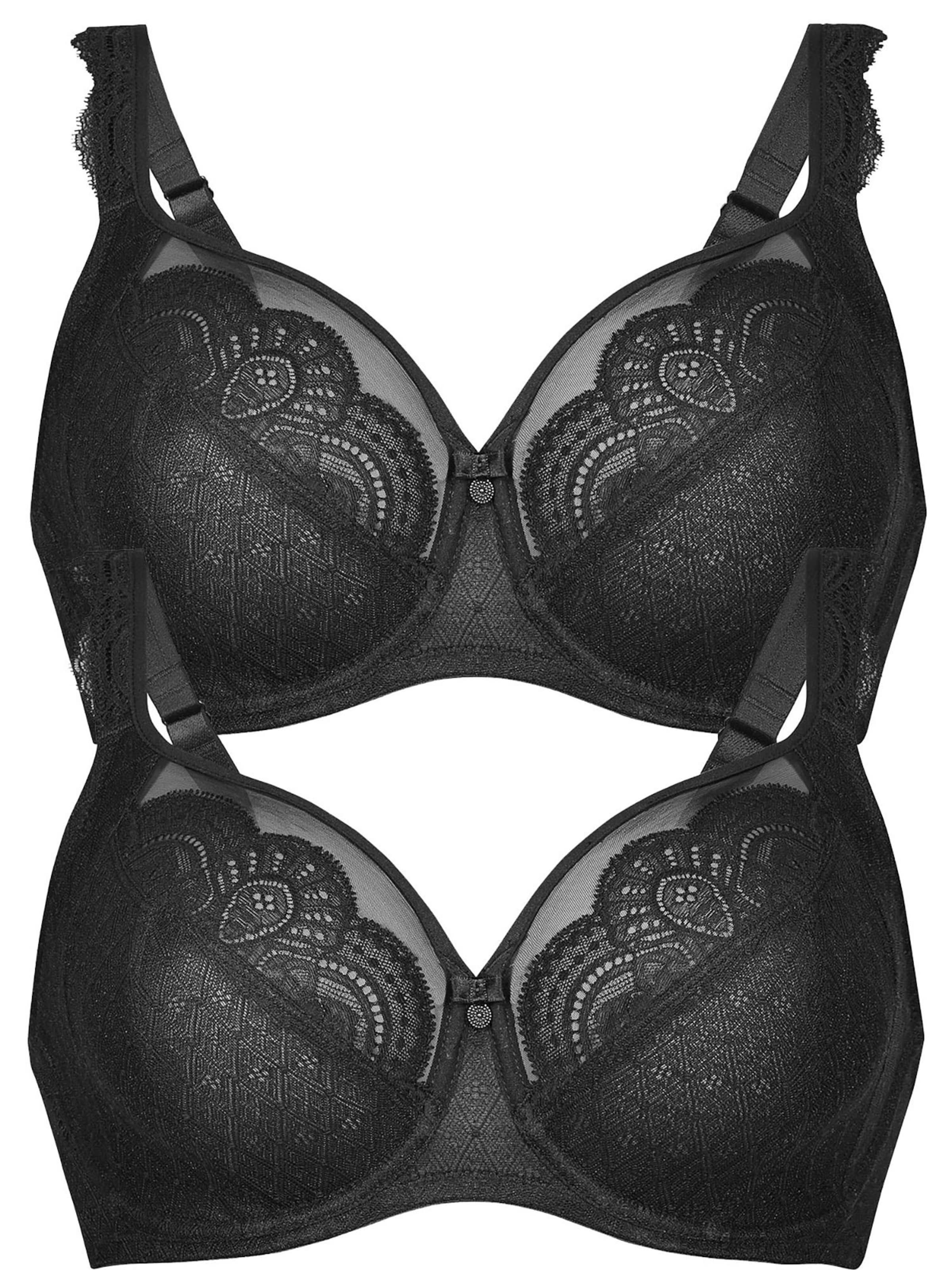 ANITA Minimizer BH 'Selma'‌‌‌‌‌‌ in Schwarz: Vorderseite