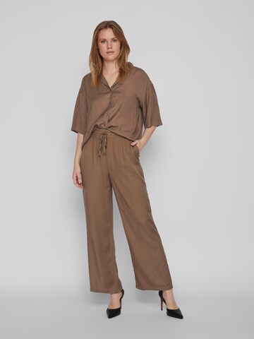 VILA Blouse 'Pricil' in Brown