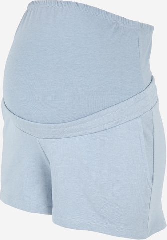 Only Maternity Regular Pants 'Dreamer' in Blue: front