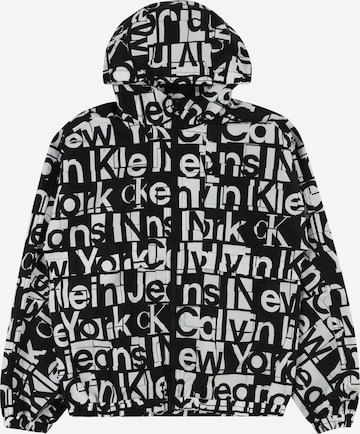 Calvin Klein Jeans Kurtka przejściowa w kolorze czarny: przód