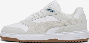 PUMA Sneakers laag 'Doublecourt' in Wit: voorkant