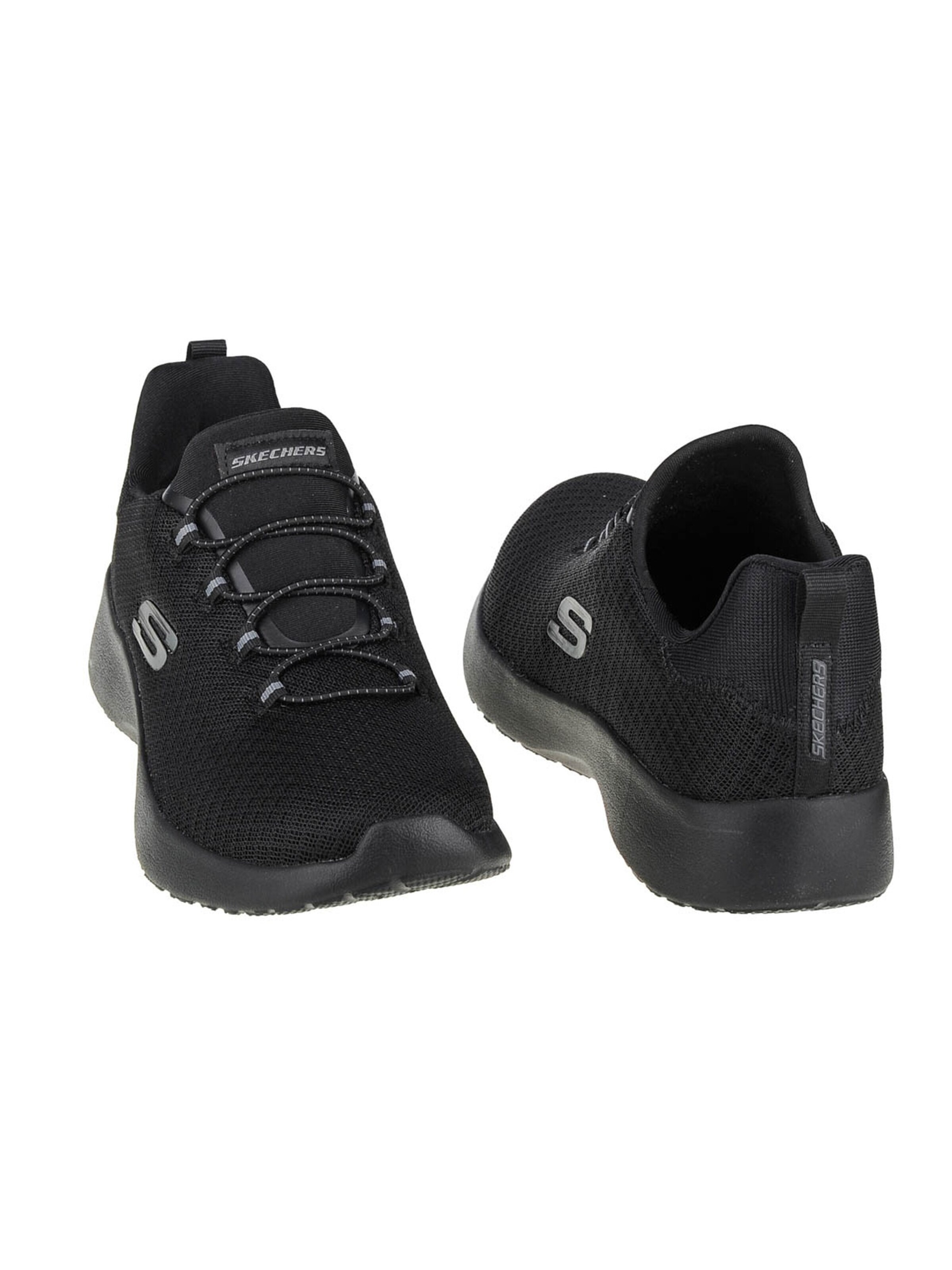SKECHERS Rövid szárú sportcipők 'Skechers Dynamight' - fekete