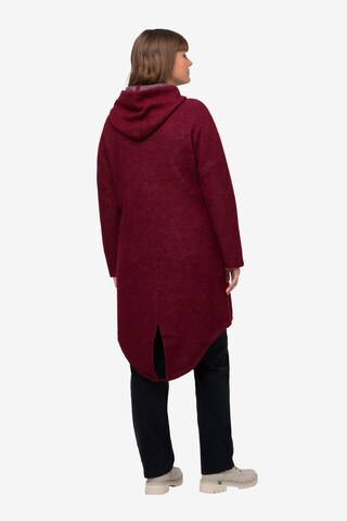 Ulla Popken Knit Cardigan in Red