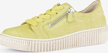 GABOR Sneakers in Yellow: front