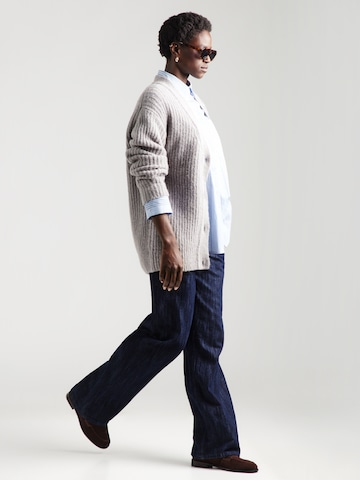 HUGO Strickjacke 'Shent' in Grau