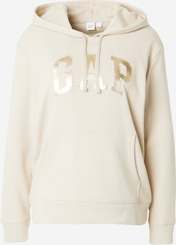GAP Свитшот 'HERITAGE' в Бежевый: спереди
