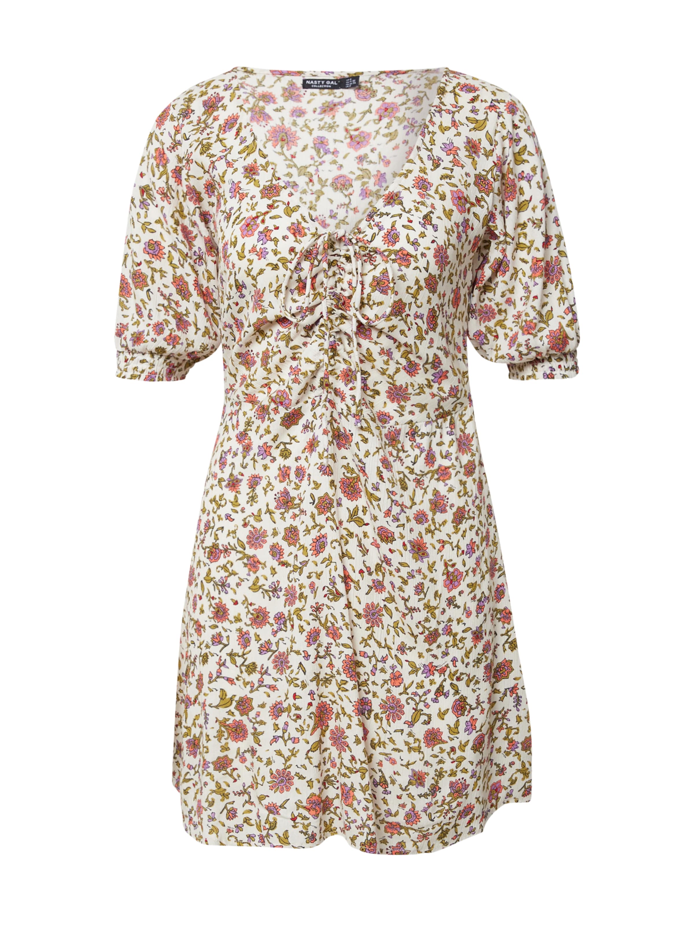 Nasty Gal Платье в Белый: спереди