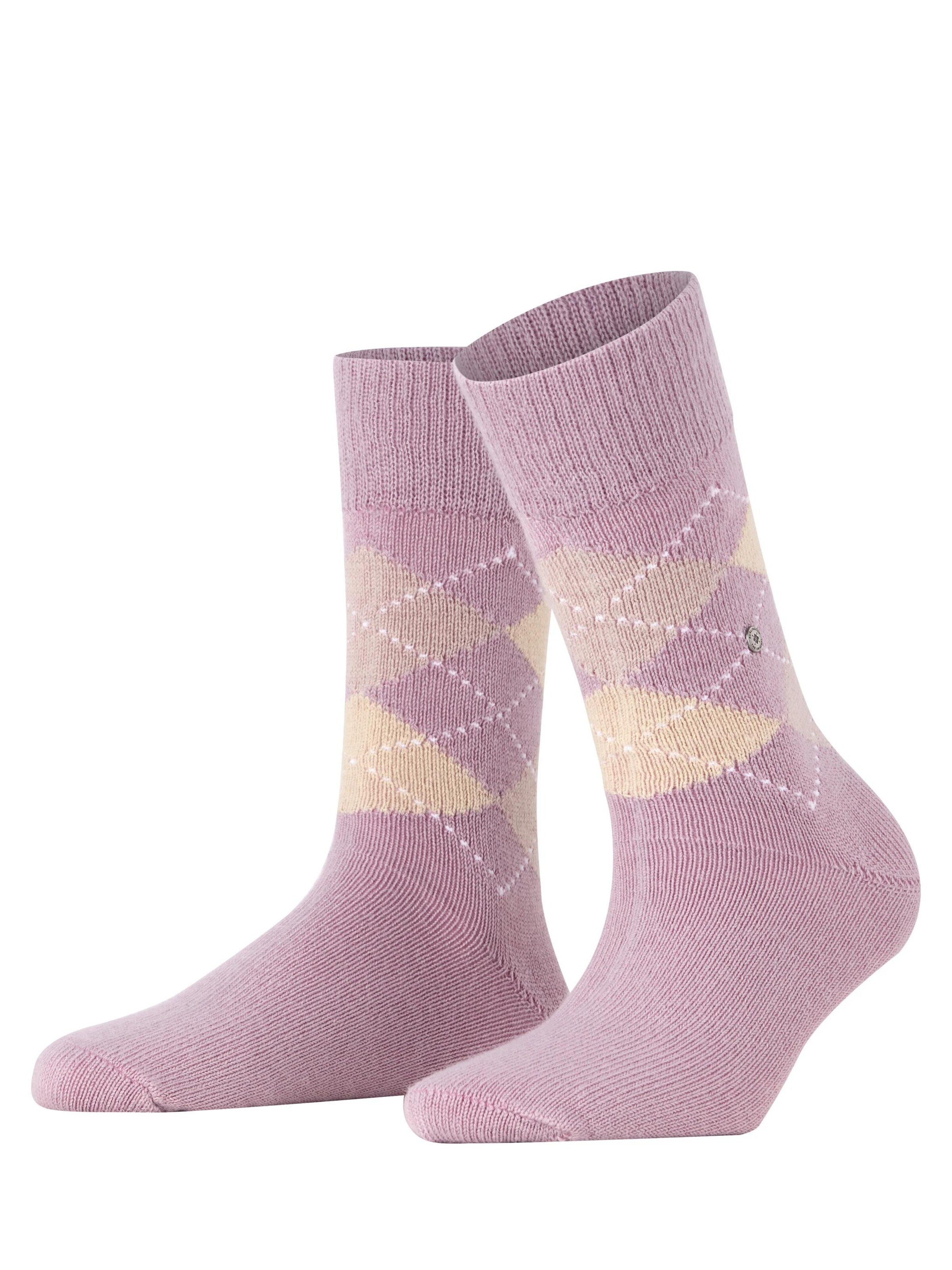 BURLINGTON Socken 'Whitby'‌‌ in Lila: Vorderseite
