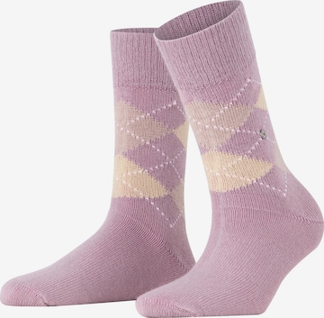 BURLINGTON Socken 'Whitby' in Lila: Vorderseite