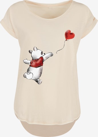F4NT4STIC Shirt 'Winnie Puuh Balloon' in Beige: front