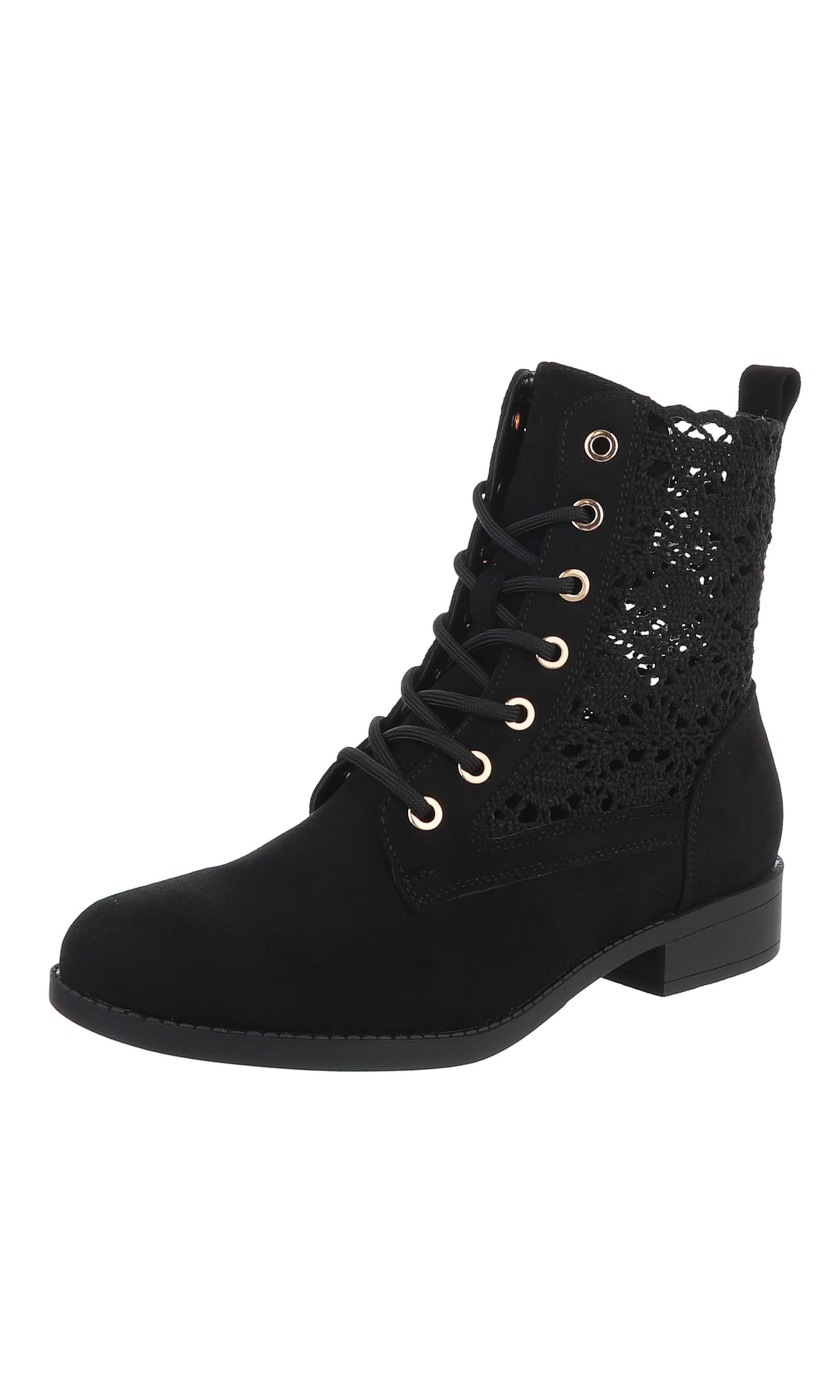 Ital-Design Stiefelette in 36 in schwarz, Produktansicht