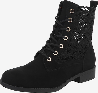 Ital-Design Stiefelette in 36 in schwarz, Produktansicht