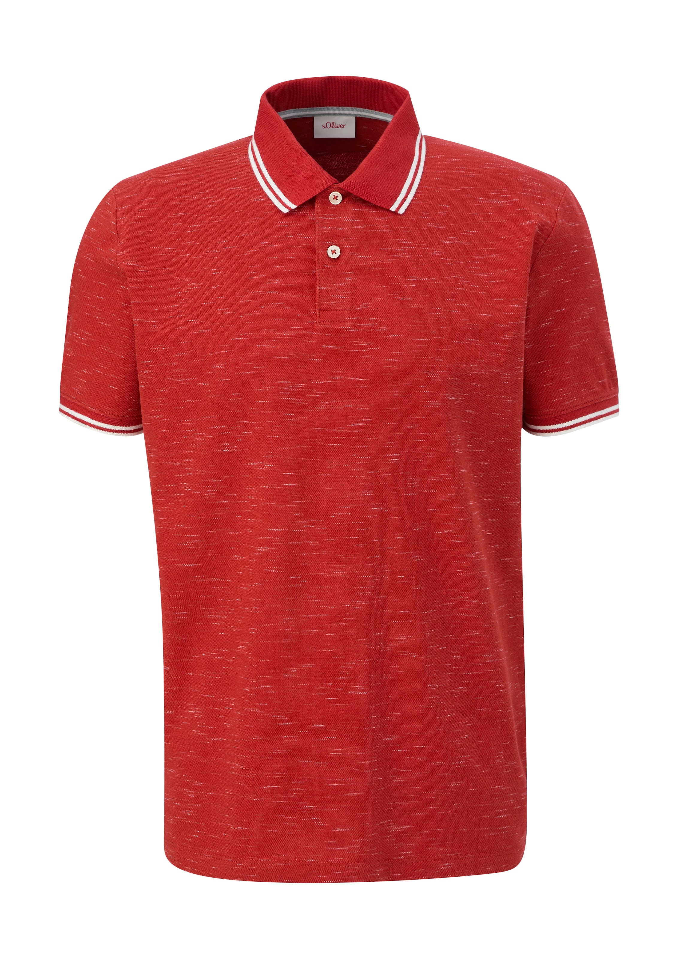 s.Oliver Poloshirt in Rot: Vorderseite