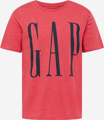 T-Shirt GAP en rouge : devant