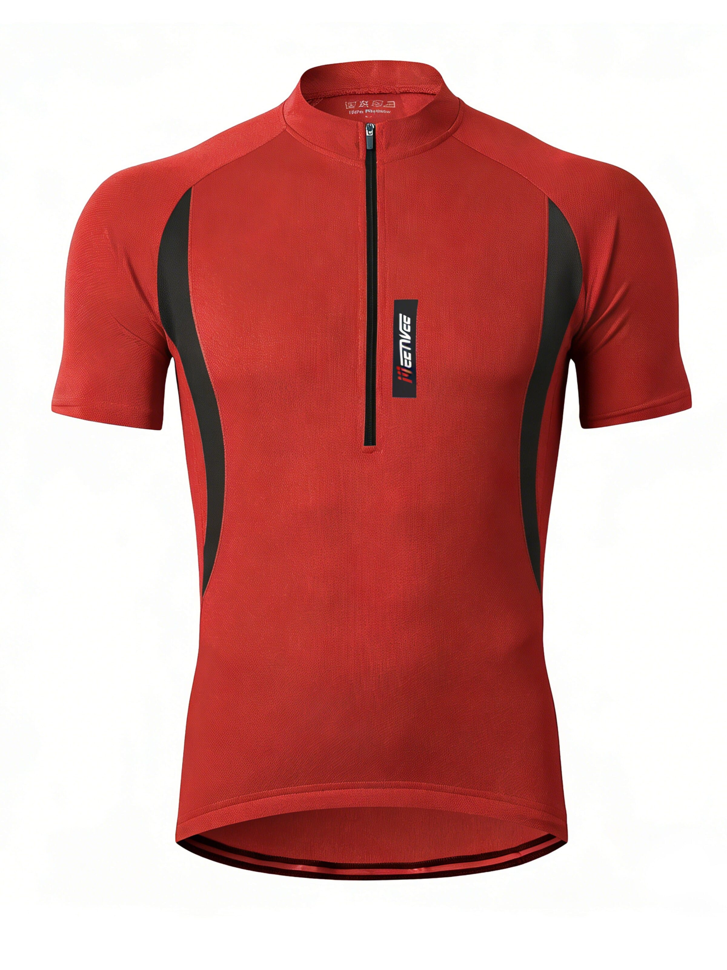 MEETWEE Functioneel shirt 'Cycling Quick Drying Top' in Rood: voorkant