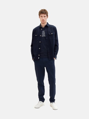 TOM TAILOR Shirt in Blue