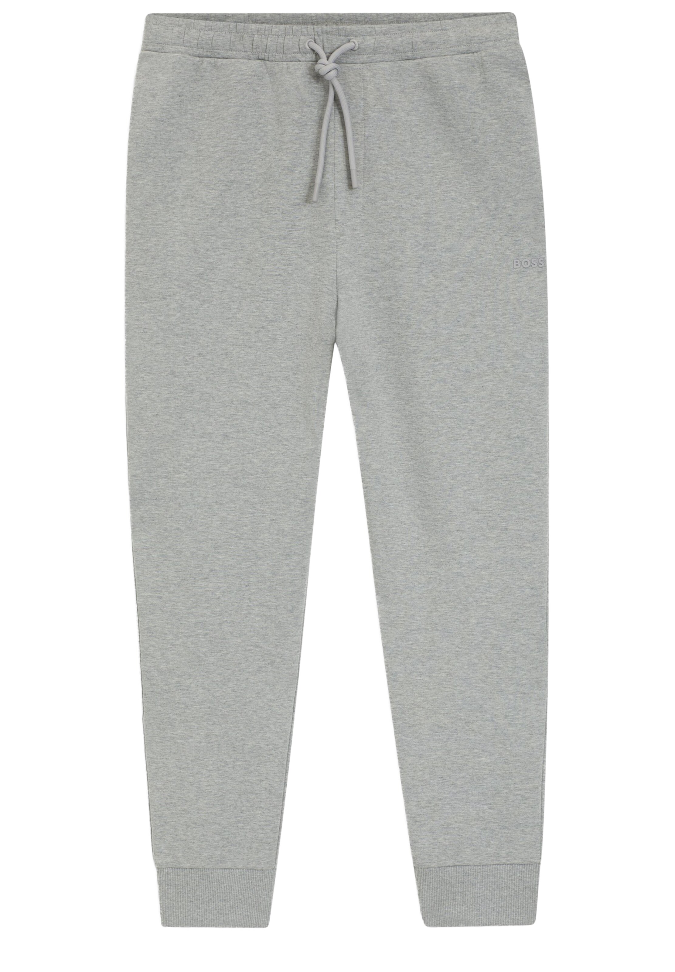 BOSS Tapered Chino Pants 'Hadiko' in Grey: front