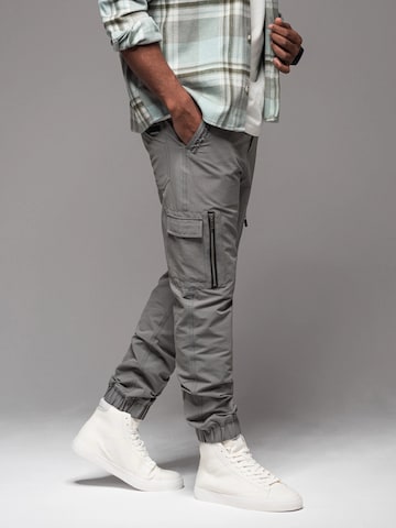 Ombre Regular Sports trousers 'OM-PAJO-0200' in Grey