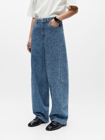 OBJECT Baggy Farkut värissä sininen: etupuoli