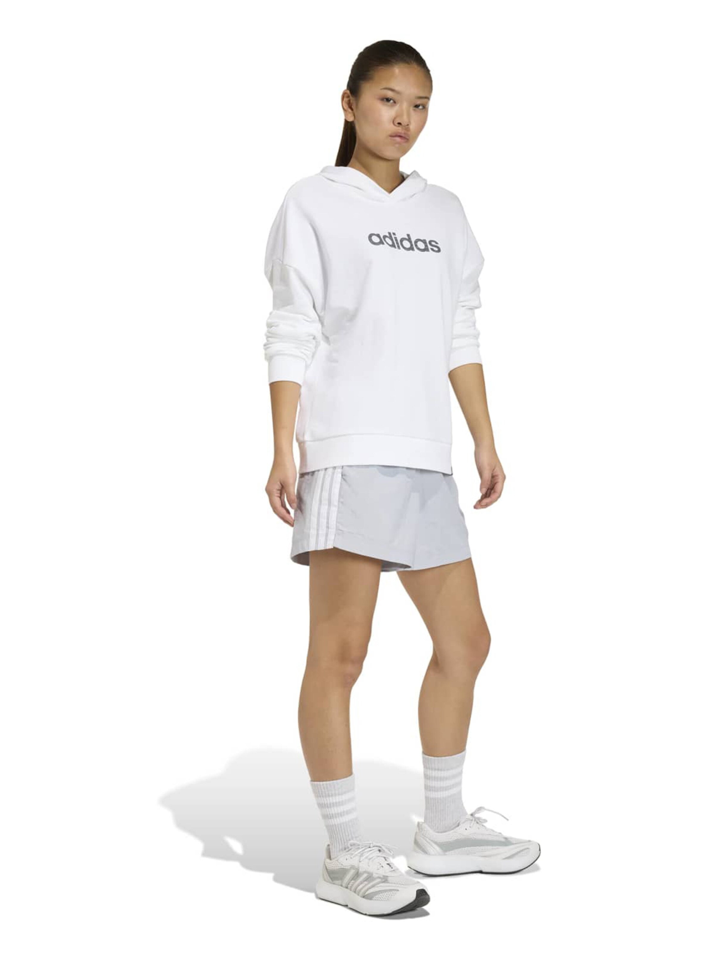 ADIDAS SPORTSWEAR Loose fit Sports trousers in Grey