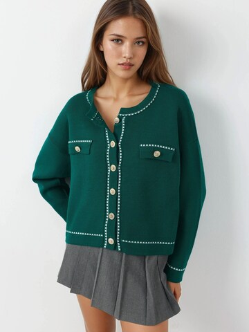 Giacchetta 'Strickjacken' di My fashion in verde: frontale