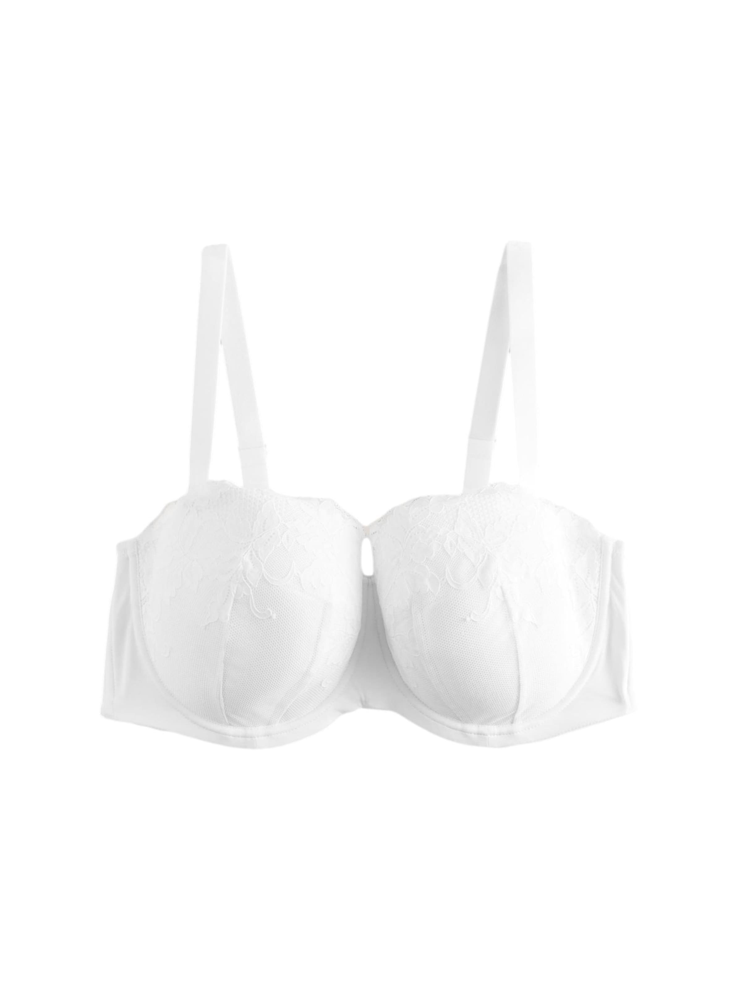 Next Balkonetová Podprsenka – bílá: přední strana
