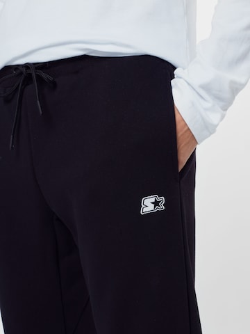 Starter Black Label Tapered Broek 'Essential' in Zwart