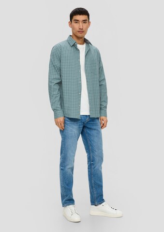 s.Oliver Regular fit Button Up Shirt in Green