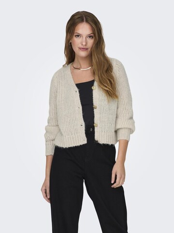 ONLY Knit Cardigan 'Minni' in Beige: front